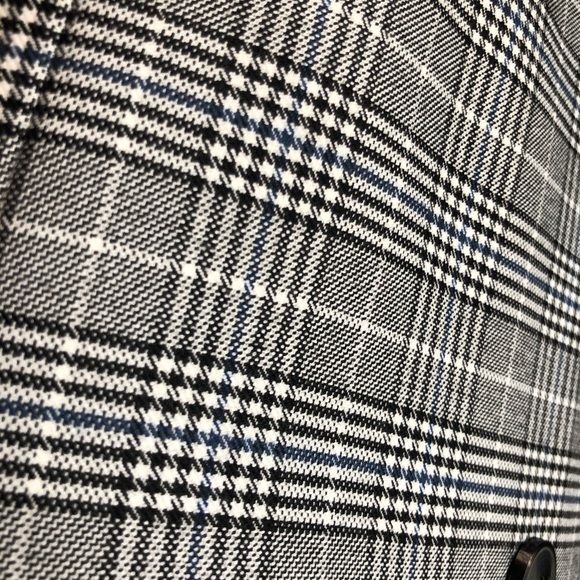 ANINE BING MADELEINE BLAZER - BLUE CHECK - Picture 5 of 7